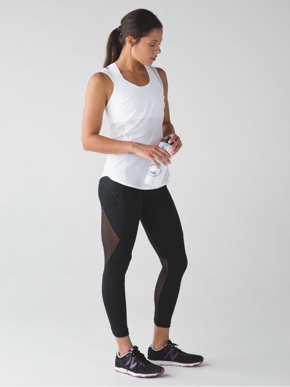 Lululemon Run With The Sun Tank - White